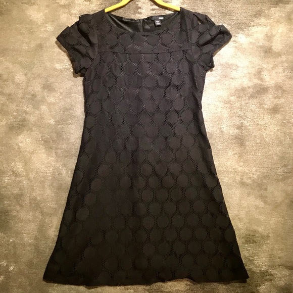 little black dress with cap sleeves